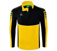 Erima Bambini Felpa da Allenamento Six Wings, Giallo, 128