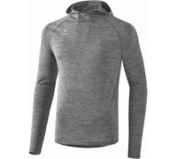 Erima Bambini Maglia a Maniche Lunghe con Cappuccio Grigio Melange Gr.164