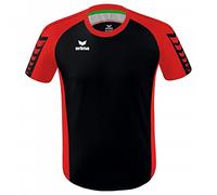 Erima Bambini Maglietta Sportiva Six Wings, Nero, 128
