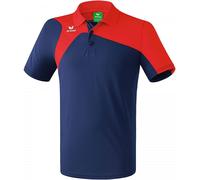 ERIMA Bambini Polo Maglia Sportiva Club 1900 2.0 Tgl 164 Blu Marino/Rosso