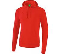 Erima Basic Uni, con Cappuccio Unisex Kids, Rosso, 140