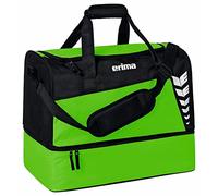 Erima Borsone sportivo con scomparto sul fondo SIX WINGS, green/nero, L