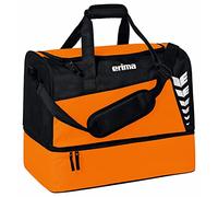 Erima Borsone sportivo con scomparto sul fondo SIX WINGS, orange/nero, S