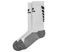 Erima Calze Sportive Six Wings (2182601) Unisex - Adulto, bianco/nero, 43-46