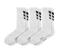 Erima Calzini 3 Wings 3pack (2182502) Unisex - Adulto, new white, 35-38