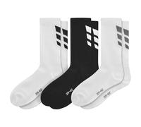 Erima Calzini 3 Wings 3pack (2182503) Unisex - Adulto, bianco/nero, 43-46