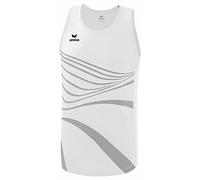 Erima Canotta Funzionale Racing 2.0 Singlet, New Bianco, 152 Unisex - Bambini e Ragazzi