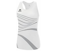 Erima Canotta Funzionale Racing 2.0 Singlet, New Bianco, 38 Donna