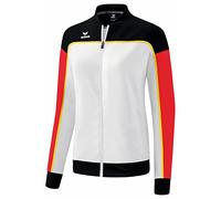Erima Change by Funzionale Giacca di Presentazione, bianco/nero/rosso, 40 Donna