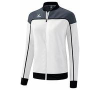 Erima Change by Funzionale Giacca di Presentazione, bianco/slate grey/nero, 40 Donna