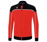 Erima Change by Funzionale Giacca di Presentazione, rosso/nero/bianco, 140 Unisex-Bambini e Ragazzi