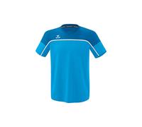 Erima „Change by Funzionale T-Shirt, Unisex-Bambini e Ragazzi, Curacao/Mykonos/Bianco, 140