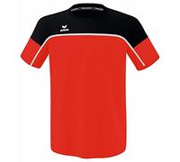 Erima „Change by Funzionale T-Shirt, Uomo, Rosso/Nero/Bianco, XL