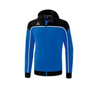 Erima Change By Giacca da Allenamento con Cappuccio, new royal/nero/bianco, 128 Unisex-Bambini e Ragazzi