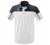 Erima „Change by Maglietta Polo, Uomo, Bianco/Slate Grey/Nero, L