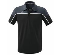 Erima „Change by Maglietta Polo, Uomo, Black Grey/Slate Grey/Bianco, XXL