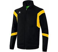 Erima Classic Team Giacca di Rappresentanza, Unisex - Adulto, Nero/Giallo, S