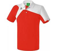 Erima Club 1900 2.0 Polo, Unisex Bambini, Rosso/Bianco, 152