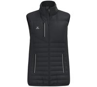 Erima Donna CMPT Gilet trapuntato (2062417) Nero, 34