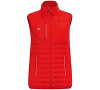 Erima Donna CMPT Gilet trapuntato (2062419) Rosso, 40