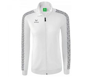 Erima Donna Essential Team Giacca della tuta, bianco, 42