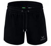 Erima Donna Essential Team Pantaloncini Felpati, Nero, 40