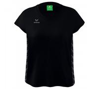 Erima Donna Essential Team T-Shirt Sportiva, Nero, 40
