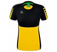 Erima Donna T-Shirt Six Wings, Giallo, 38