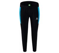 Erima Donna Team Pantaloni da rappresentanza, nero/curacao, 44