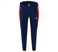 Erima Donna Team Pantaloni da rappresentanza, New Navy/Rosso, 40