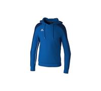 Erima Felpa con Cappuccio Evo Star (1072402) Unisex - Bambini, New Royal/New Navy, 152
