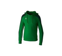 Erima Felpa con Cappuccio Evo Star (1072403) Uomo, Smeraldo/Pine Grove, L