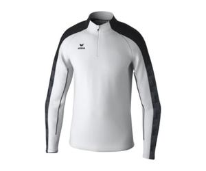Erima Felpa da Allenamento Evo Star (1262408) Unisex - Bambini e Ragazzi, Bianco/Nero, 152