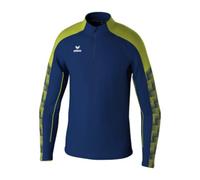 Erima Felpa da Allenamento Evo Star (1262409) Unisex - Bambini e Ragazzi, New Navy/Lime, 140