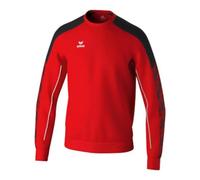 Erima Felpa Evo Star (1072412) Unisex - Bambini, Rosso/Nero, 116