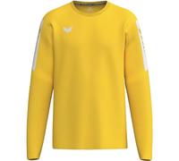 Erima Felpa Intro Sportiva (1072606) Unisex - Bambini e Ragazzi, Giallo, 164