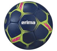 Erima FLASH Pro Pallone da Pallamano (7202502), Blu/lime, 2