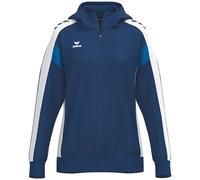 Erima Giacca da allenamento CELEBRATE 125 con cappuccio (1032542) Donna, new navy/bianco, 42