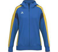 Erima Giacca da allenamento CELEBRATE 125 con cappuccio (1032640) Donna, royal/giallo, 34