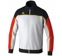 Erima Giacca da allenamento CHANGE by (1032431) Unisex - Bambini e ragazzi, bianco/nero/rosso, 140