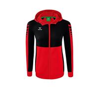 Erima Six Wings Training Full Zip Sweatshirt Rosso 40 Donna