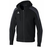 Erima Giacca da allenamento EVO STAR con cappuccio (1032454) Uomo, nero/slate grey, XXL