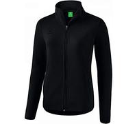 Erima Giacca Felpa Donna Basic Sweat (2071816), Nero, 38