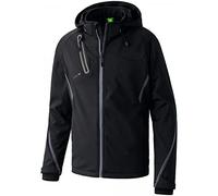 Erima Giacca Softshell Function da Uomo (906201), Nero/Antracite, S