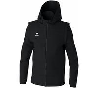 Erima Giacca TEAM con maniche staccabili (2062401) Unisex - Adulto, nero, S
