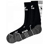 Erima Herren Formazione calzino Calzini, Uomo, Trainingssocke, Schwarz/Weiß, 41-43