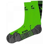 Erima Herren Formazione calzino Calzini, Uomo, Trainingssocke, Verde/Nero, 33-36