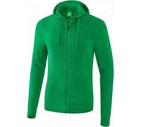 Erima Hooded Sweat, Giacca di Felpa con Cappuccio Unisex Kids, Smeraldo, 152