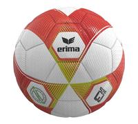 Erima Hybrid Lite 290 Pallone da Calcio (7192608), fiery coral/lime, 3