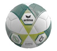 Erima Hybrid Training 2.0 Pallone da Calcio (7192603), metallic green/silver/lime, 3